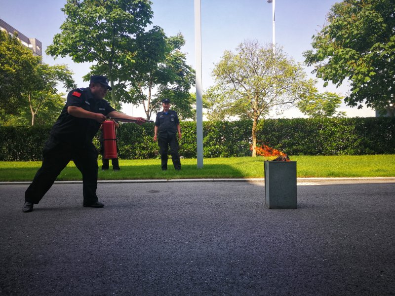 物業管理部開展夏季消防安全系列培訓（組圖）